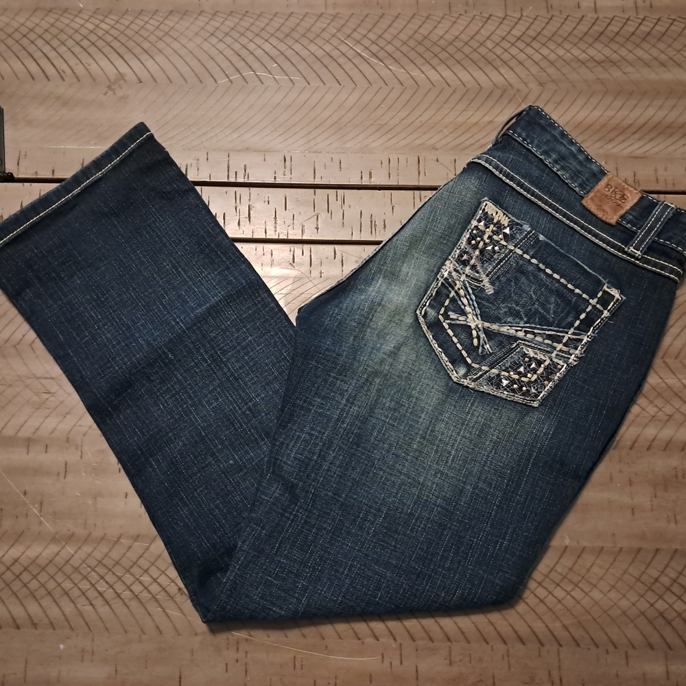 BKE Sabrina Dark Wash Jeans Size 29 Wonens